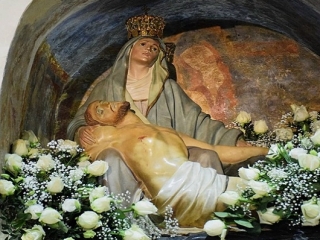 Celebrato il centenario dell'arrivo a Crosia della statua Madonna della Pietà