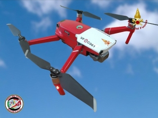 I Vigili del fuoco della Calabria attivano droni per particolari operazioni di ricerca e soccorso