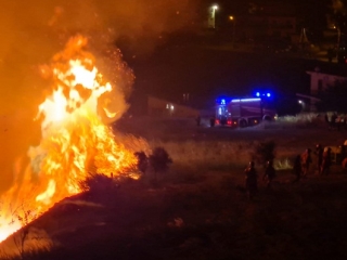 Emergenza incendi in Calabria, riunione operativa dei Vigili del fuoco