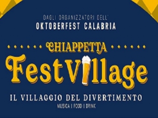 Tutto pronto per l’inaugurazione del Chiappetta Fest Village