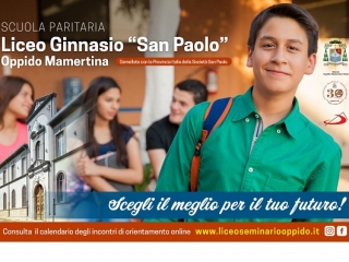 Liceo Ginnasio “San Paolo” di Oppido Mamertina: una formazione vincente
