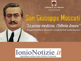 Il 9 e 10 giugno una manifestazione dedicata a San Giuseppe Moscati