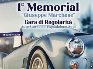 Auto storiche, il 31 agosto 1° Memorial Giuseppe Marchese
