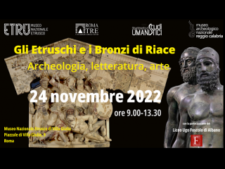 I Bronzi di Riace incontrano gli Etruschi. Un incontro a Roma nel Museo Nazionale di Villa Giulia