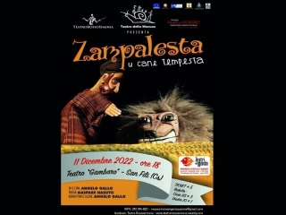 L’11 dicembre al Teatro comunale di San Fili 'Zampalesta u cane tempesta!'