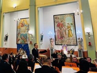 La Banda musicale ”Puccini” di Mirto  ha tenuto il concerto Rorate Caeli