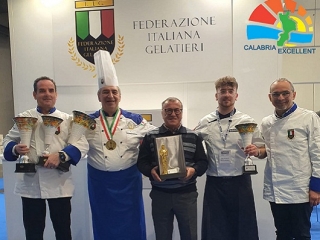 L'antica Gelateria Fortino vince alla Sigep di Rimini il Trofeo 