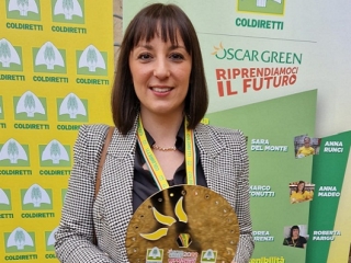 La calabrese Anna Madeo si aggiudica il primo premio alla finale nazionale del premio Oscar Green