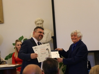 Domenico Liguori premiato in Campidoglio a Roma come migliori effetti speciali