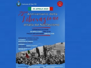 Il 25 aprile il Comune celebra il 78° anniversario della Liberazione d'Italia dal Nazifascismo