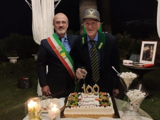 L'Amministrazione comunale partecipa ai festeggiamenti per i cento anni del cavaliere Riccardo Beraldi