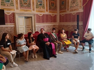 Il Consiglio comunale dei ragazzi di Corigliano Rossano ha l’Arcivescovo