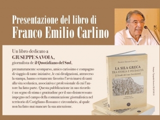 Il nuovo libro di Carlino per ricordare il giornalista Giuseppe Savoia