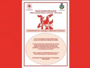 Croce rossa: Il 1° dicembre inaugurazione panchina rossa
