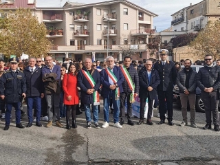 Marcia della pace territoriale tenuta a Spezzano Albanese