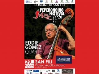 Eddie Gomez Quartet a San Fili, una leggenda del jazz al Peperoncino Jazz Festival