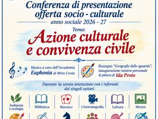 Il 30 ottobre Il Circolo culturale 'Zanotti Bianco' presenterà il nuovo anno sociale