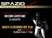Domani Massimo Garritano in concerto per la rassegna #SpazioMusica