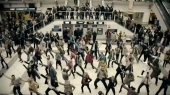 Dopodomani freeze flashmob in Piazza della Vittoria