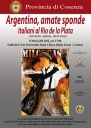 Martedì Convegno-Mostra-Spettacolo “Argentina, amate sponde. Italiani al Rio de la Plata”