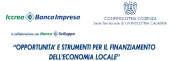 Oggi in Confindustria Cosenza il seminario "Opportunità e strumenti per il finanziamento dell'economia locale"