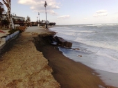 L’erosione marina causa gravi danni al lungomare cittadino