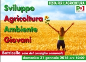 Domenica la Festa dell’Agricoltura organizzata dal Pd calabrese