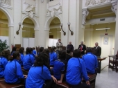 Scuola e sport, gli alunni del Marinelli in Comune. Il sindaco ha ricevuto un gruppo di studenti che recentemente si sono particolarmente distinti in ambito sportivo