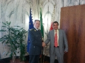 Il sindaco ha ricevuto il generale Giuseppe Grassi. Visita di cortesia del successore del generale Attardi al comando della Guardia di Finanza regionale