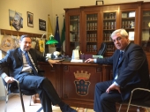 Il Commissario Lombardo incontra l’ex sindaco Antoniotti