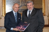 Il sindaco ha incontrato il Presidente di  Mentoring Usa/Italia-onlus a Palazzo di  Città
