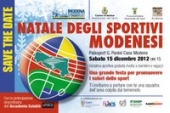 Al Palapanini il Natale degli sportivi modenesi. Il 15 dicembre iniziativa dedicata ai giovani sportivi. Presenti il Sindaco e l’Arcivescovo