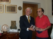 Incontro fra il Sindaco Filareto e il Sottosegretario alla Cultura Antonio Hugo Caruso (Avellaneda – Argentina)