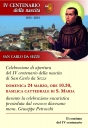 Al via le celebrazioni del “IV centenario della nascita di S. Carlo da Sezze, 1613-2013”