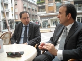 Il Sindaco di Cosenza ha incontrato il consigliere comunale di Roma Capitale, Domenico Naccari