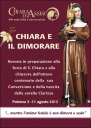 Il novenario di preparazione alla festa di S. Chiara