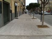 Marciapiedi di viale Margherita: volgono al termine i lavori di realizzazione dei marciapiedi
