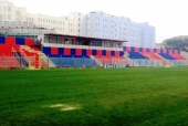 I distinti dello stadio “Ezio Scida” si colorano di rossoblù, i colori del Crotone Calcio