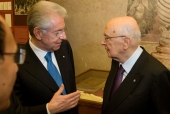 Monti intende rassegnare le dimissioni dopo aver verificato se è possibile approvare in tempi brevi le leggi di stabilità e di bilancio
