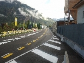 Ultimata la nuova corsia preferenziale per gli autobus in via Castel Firmiano