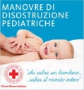 Oggi pomeriggio lezione gratuita su disostruzione pediatrica. Iniziativa sinergica di Croce Rossa e Comune