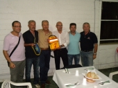 Il Sindaco dona un defibrillatore  al  Montello calcio