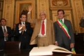 Sergio Giuliani è cittadino onorario di Cosenza