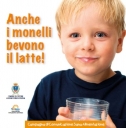 Anche i monelli bevono il latte: campagna di sensibilizzazione per una corretta alimentazione