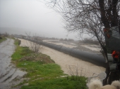 Tubi nel fiume Trionto, le preoccupazioni del sindaco: rischio inondazione