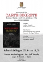 Domani presentazione del libro “Carte segrete. Roma L’Italia e il PD tra politica e vita”