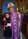 Cinquantenario parrocchia “Divino Cuore di Gesù”, un annullo filatelico conclude le celebrazioni. Maria Elena De Vincenti vince il concorso per la cartolina