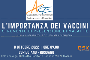 Age, convegno vaccino 8 ottobre 2022 a Rossano
