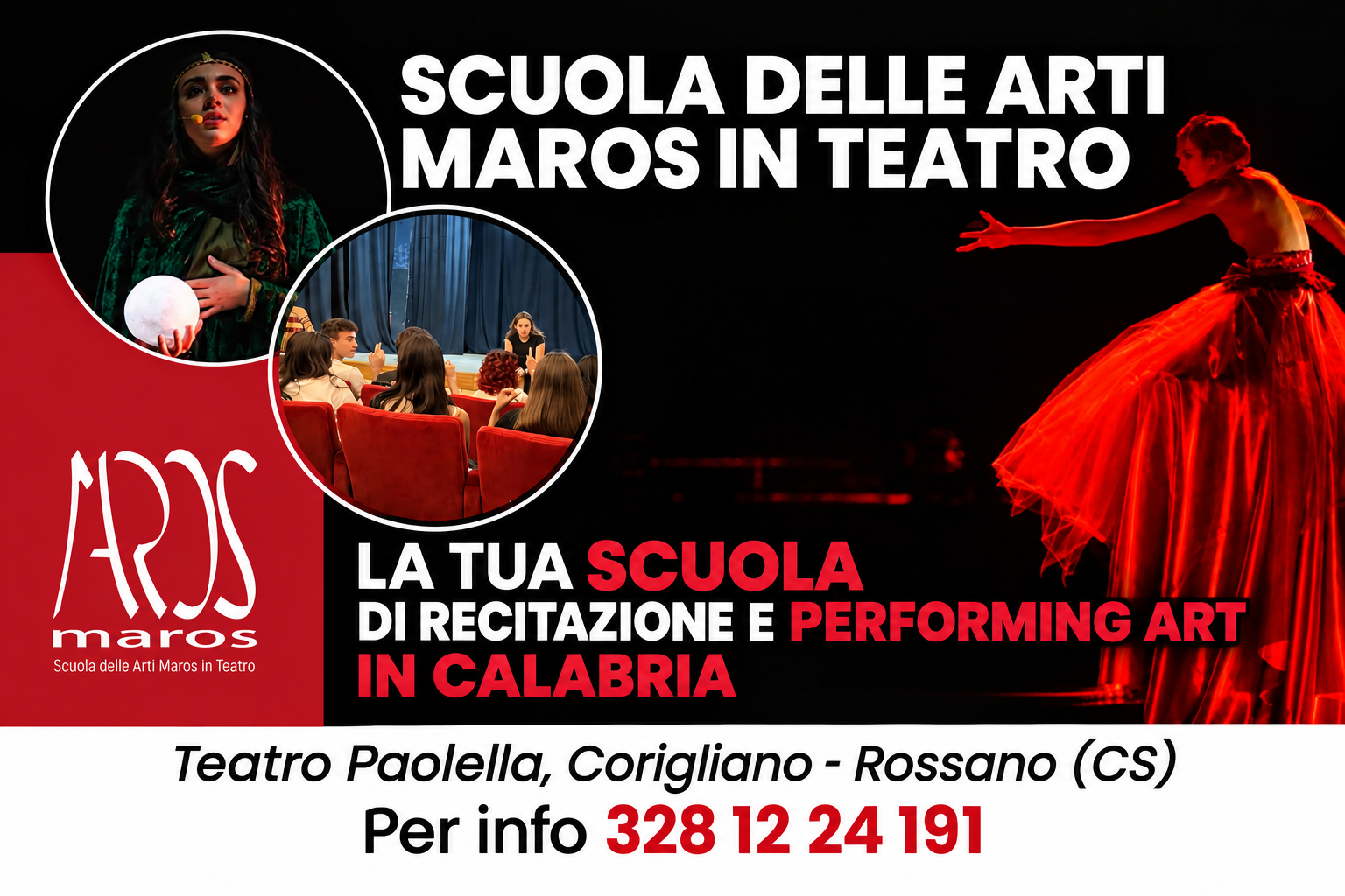 Maros Scuola di recitazione (sett. 2026)